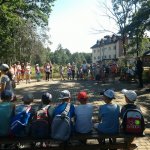 Wakacyjne kolonie dzieci w Ptakach k. Nowogrodu