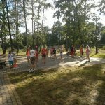 Wakacyjne kolonie dzieci w Ptakach k. Nowogrodu