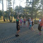 Wakacyjne kolonie dzieci w Ptakach k. Nowogrodu