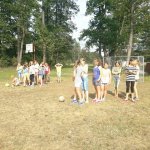 Wakacyjne kolonie dzieci w Ptakach k. Nowogrodu