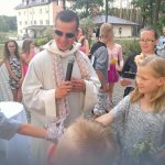 Wakacyjne kolonie dzieci w Ptakach k. Nowogrodu