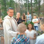Wakacyjne kolonie dzieci w Ptakach k. Nowogrodu