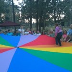 Wakacyjne kolonie dzieci w Ptakach k. Nowogrodu