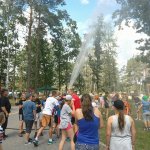 Wakacyjne kolonie dzieci w Ptakach k. Nowogrodu