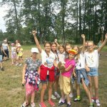 Wakacyjne kolonie dzieci w Ptakach k. Nowogrodu