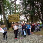 Pielgrzymka dzieci do Rostkowa