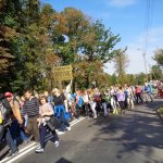 Pielgrzymka dzieci do Rostkowa