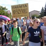 Pielgrzymka dzieci do Rostkowa
