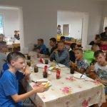 Wakacyjne kolonie dzieci w Ptakach k. Nowogrodu