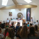 Wakacyjne kolonie dzieci w Ptakach k. Nowogrodu