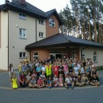 Wakacyjne kolonie dzieci w Ptakach k. Nowogrodu