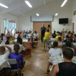 Wakacyjne kolonie dzieci w Ptakach k. Nowogrodu