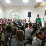 Wakacyjne kolonie dzieci w Ptakach k. Nowogrodu