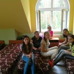 Wakacyjne kolonie dzieci w Ptakach k. Nowogrodu
