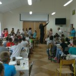 Wakacyjne kolonie dzieci w Ptakach k. Nowogrodu