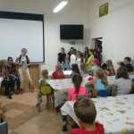 Wakacyjne kolonie dzieci w Ptakach k. Nowogrodu