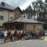 Wakacyjne kolonie dzieci w Ptakach k. Nowogrodu