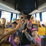 Wakacyjne kolonie dzieci w Ptakach k. Nowogrodu