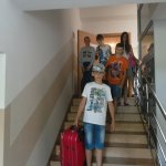 Wakacyjne kolonie dzieci w Ptakach k. Nowogrodu