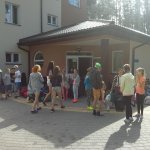 Wakacyjne kolonie dzieci w Ptakach k. Nowogrodu