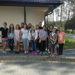 Wakacyjne kolonie dzieci w Ptakach k. Nowogrodu