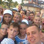 Wakacyjne kolonie dzieci w Ptakach k. Nowogrodu