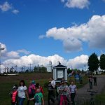 Wyjazd dzieci po I Komunii Świętej do Sokółki