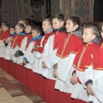 Przyjęci nowych ministrantów i dziewczynek do scholi