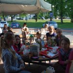 Pielgrzymko- wycieczka dzieci do Sokółki i do Parku Dinozaurów w Jurowcach 19.05.2016r.