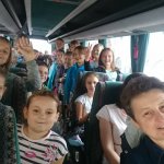 Pielgrzymka dzieci do Rostkowa