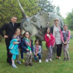 Pielgrzymko- wycieczka dzieci do Sokółki i do Parku Dinozaurów w Jurowcach 19.05.2016r.